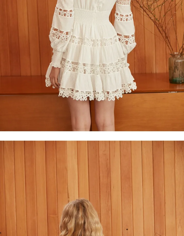 EASYSMALL, женское летнее платье, модное, сексуальное, высокого класса, Vestidos, вечерние, повседневные, кружевные, с высокой талией, с длинным рукавом, с v-образным вырезом, платья