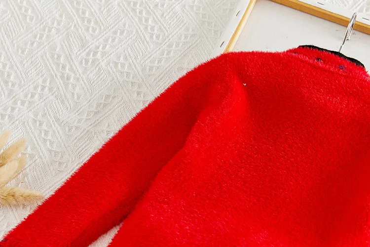 Китайский Hanfu платье-свитер для девочек в этническом стиле с вышивкой; Одежда для маленьких принцесс, детская одежда на осень и весну Детские платья для девочек