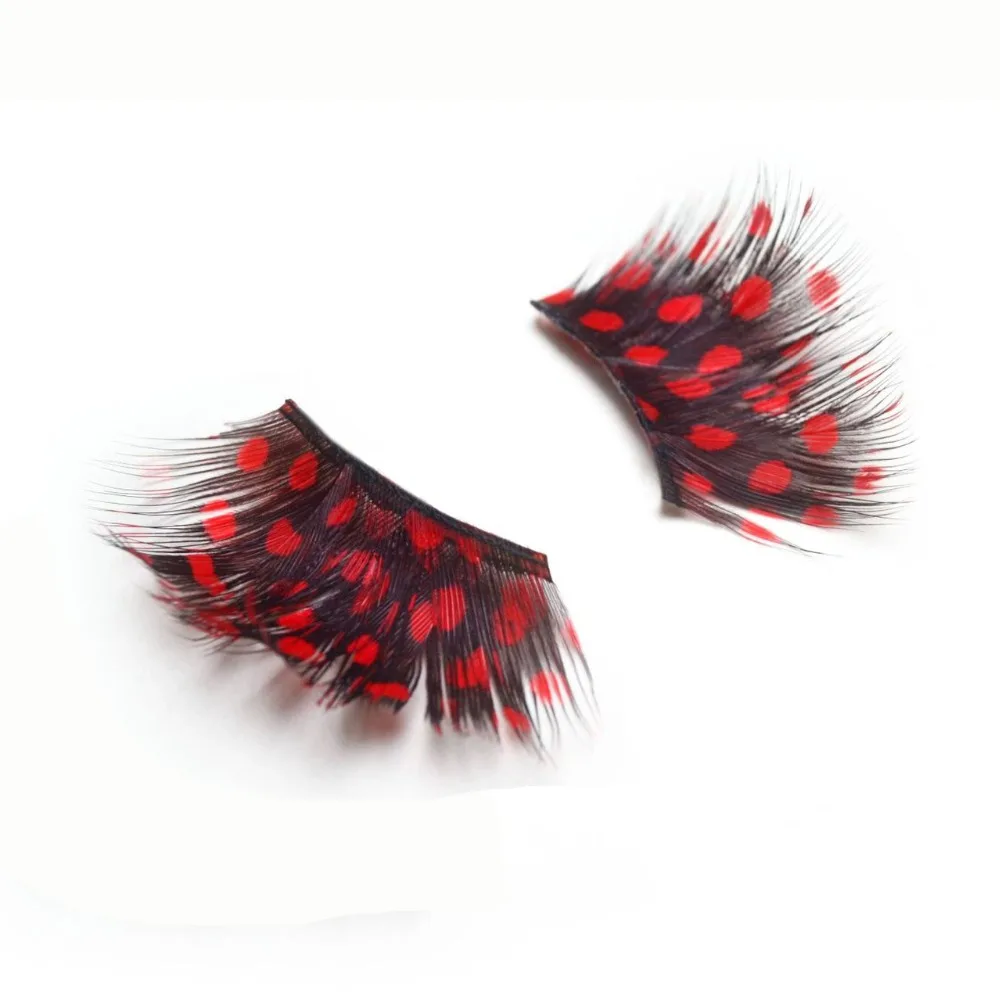 PONYTREE Feather Fake Eyelashes Cosplay Makeup Thick Lashes Extension Colored False Hyperbole -Outlet Maid Outfit Store Hddfb427e461844ecbbfda19e2e7f6ed1e.jpg