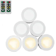 Датчик касания с регулируемой яркостью светодиодный под шкафами Светодиодные шайбы для шкафа кухонного гардероба лестницы коридора ночник для спальни