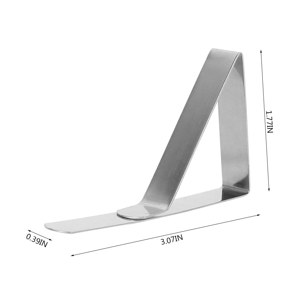 12 шт. зажимы для скатерти, круглая скатерть из нержавеющей стали, стабильный зажим для свадебной вечеринки, домашний держатель для стола, зажимы для домашнего питания
