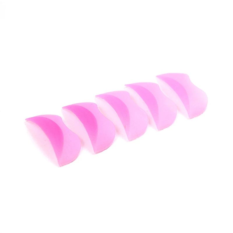 

5 pairs Pink eyelashes perm rods S M M1 M2 L silicone eyelashes Shield Pad Curlers for eyelash lifting curling tools Wholesale
