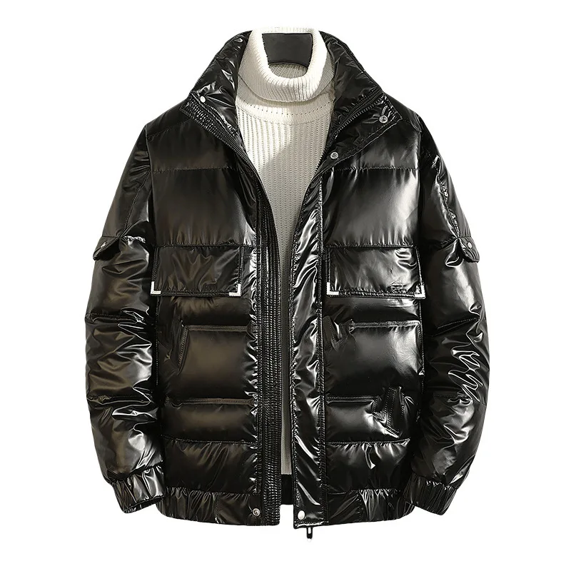 

2020 New Winter Fashion Brand Ultralight Duck Down Jacket Mens Packable Streetwear Feather Coat Waterproof Warm Men Clothes