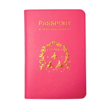 

Simple Candy Color Passport Travel Utility Organizer Holder Card Case Protector Cover Wallet Protector Portable Partical Holder