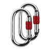 Carabiner Clips Heavy Duty 25KN/5600LB - 4.3" Large Caribiniers for Hammocks, Rigging, Gym, Yoga 1