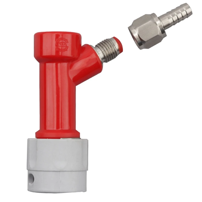 2Pcs 1/4 Tall Pin Lock Corny Keg Gas / Liquid Pin Lock Home Brew Keg Plastic Quick Disconnect Swivel Nuts+ Pin Lock Disconnect