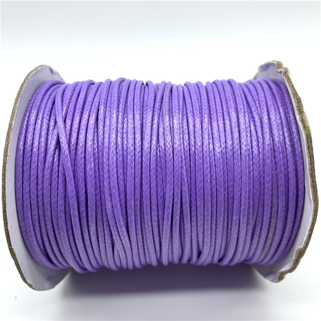 Waxed Cotton Cord Waxed Thread Cord String Strap Necklace Rope For Jewelry Making For Shamballa Bracelet