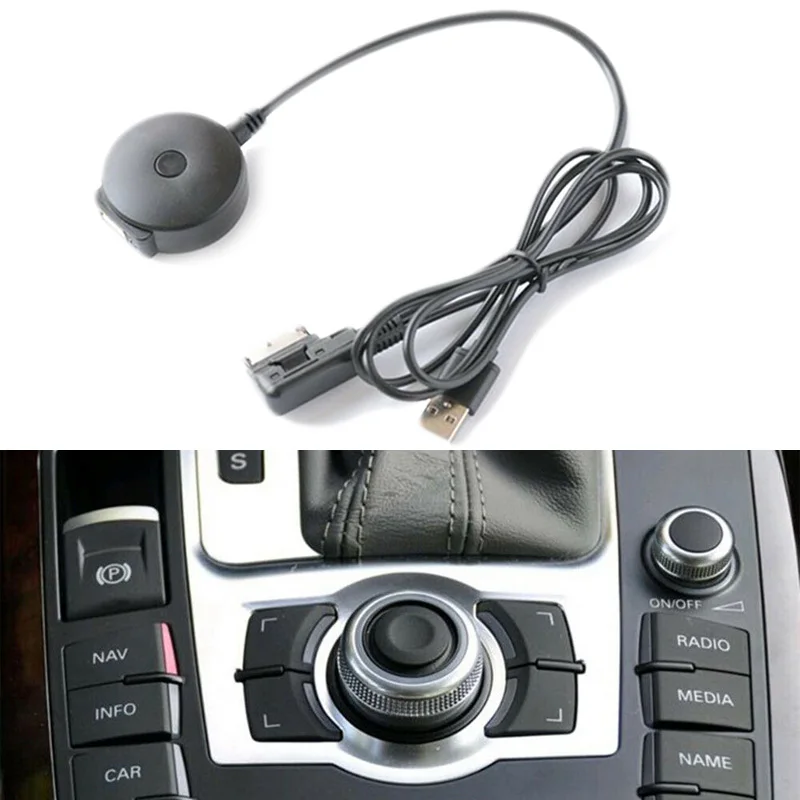 Bluetooth USB AUX в адаптер кабель подходит для A5 8T A6 A8 Q7 AMI MMI 2G GW Plug and play|Кабели и