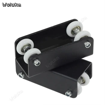 

Double pulleys Track pulleys for photo studio track ceiling rail photography accessories CD50 T07G