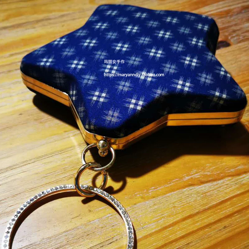 Diy ручное кольцо для переноски 9 см бриллиантовый Круглый браслет Весенняя круглая пряжка круглый чехол экспорт золота