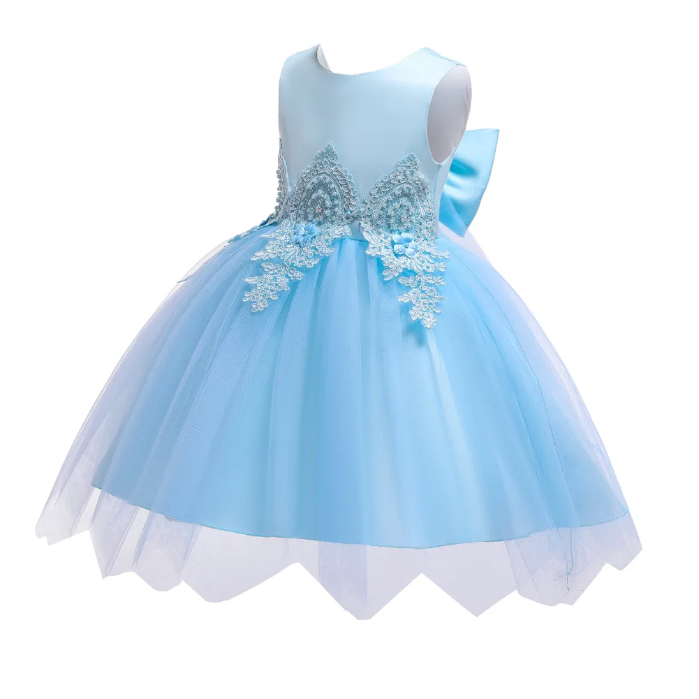 Пышное платье для маленьких девочек; платье для дня рождения; летняя детская юбка; сетчатая юбка принцессы в европейском и американском стиле