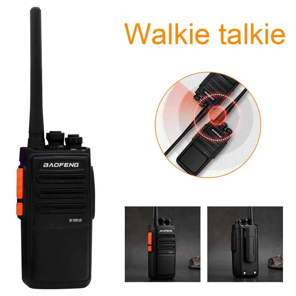 BaoFeng BF-T99PLUS портативная рация портативное радио 8 Вт высокой мощности UHF портативная двухсторонняя Портативная радиостанция для радиолюбителя