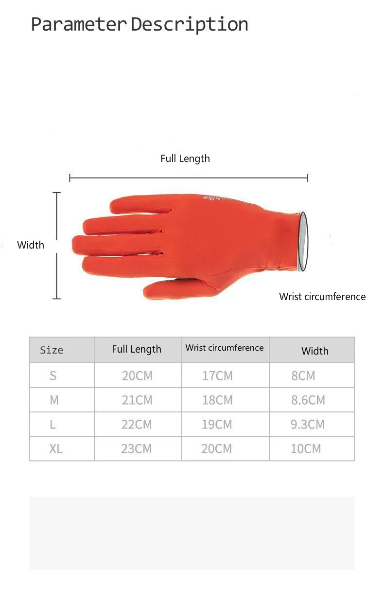 Naturehike Anti-slip Touch Screen Ridding Gloves Lightweight Full Finger Spring Summer Outdoor Mountain Biking Gloves