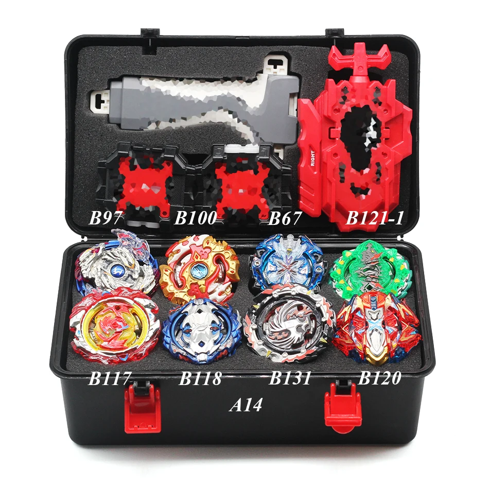 Takara Tomy Bey Bay Burst пусковые устройства игрушки GT Arena дети мальчики подарок тупи Металл Burst Бог спиннинг Топ лезвия для детей - Цвет: A14