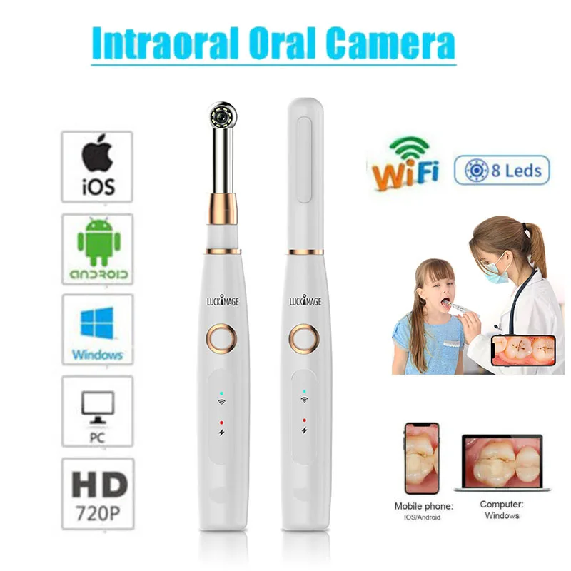 

Wireless WiFi USB Intra Oral Dental Intraoral Camera Dentist Device LED Light Real-time Video Inspection Teeth Whitening Tool