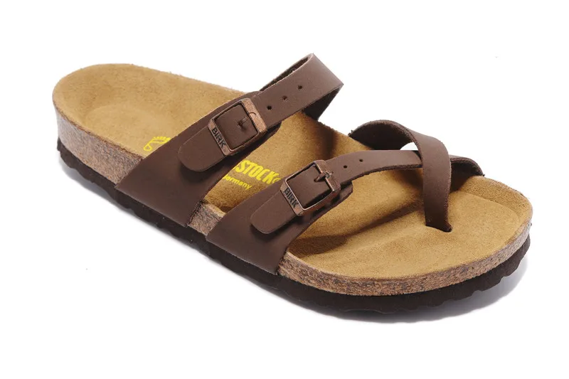 Birkenstock/шлепанцы; коллекция 814 года; альпинистские мужские и женские классические водонепроницаемые уличные спортивные пляжные шлепанцы; Размеры 35-46 - Цвет: 7