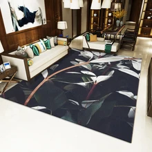 Цветочный узор Европейский гостиная большая площадь декоративный коврик ковры для спальни мягкий дом дверной коврик журнальный столик Carpe