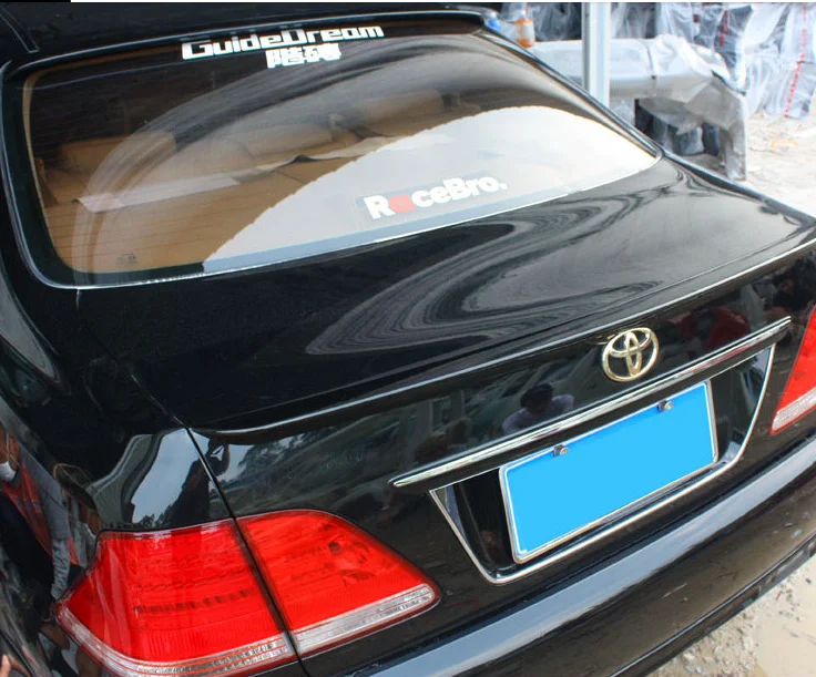 Для Toyota Crown спойлер на задний багажник, крыло высокого качества ABS Материал неокрашенный и Lacque цвет от 2004 до 2009