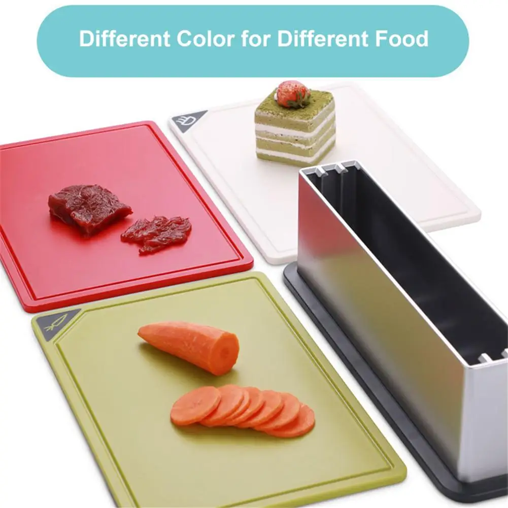  3PCS Cutting Board Set Multi-Function Kitchen Classification Health Classification Chopping Boards - 4000121159615