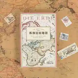 Lot de 30 cartes postales mixtes «World Tour», Lot de cartes de vœux artistiques Vintage, signet en papier d'affaires pour étudiants 