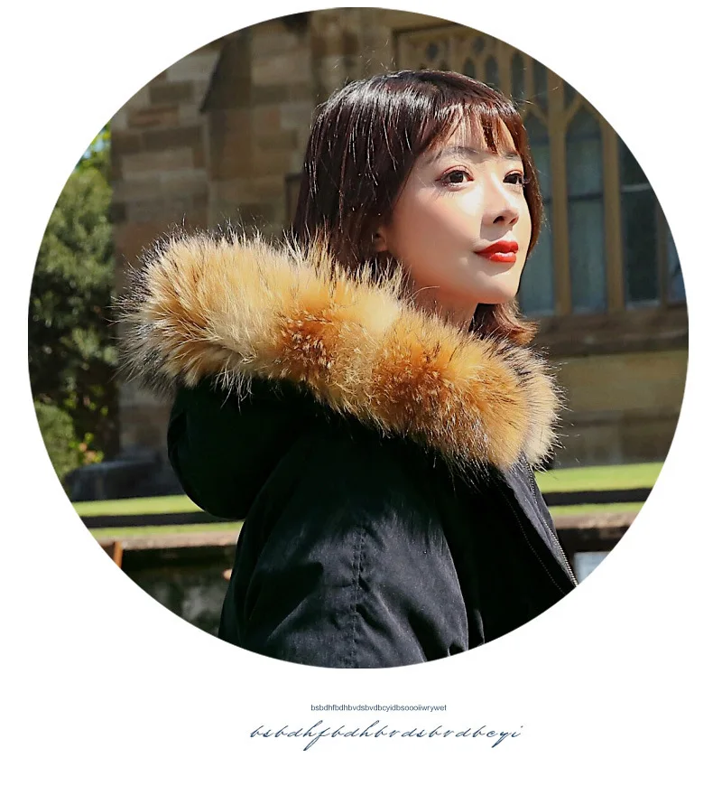 Зимняя длинная парка Manteau Femme Hiver, плюс размер, стеганая куртка, шамарры De ropa mujer, шапка с меховым воротником, недорогие пальто YL177