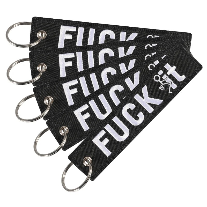 Fashion Jewelry Chaveiro Car Key Chain Black and White Key Holder for Cars and Motorcycles Car Key Ring Funny Keychains llavero (5)