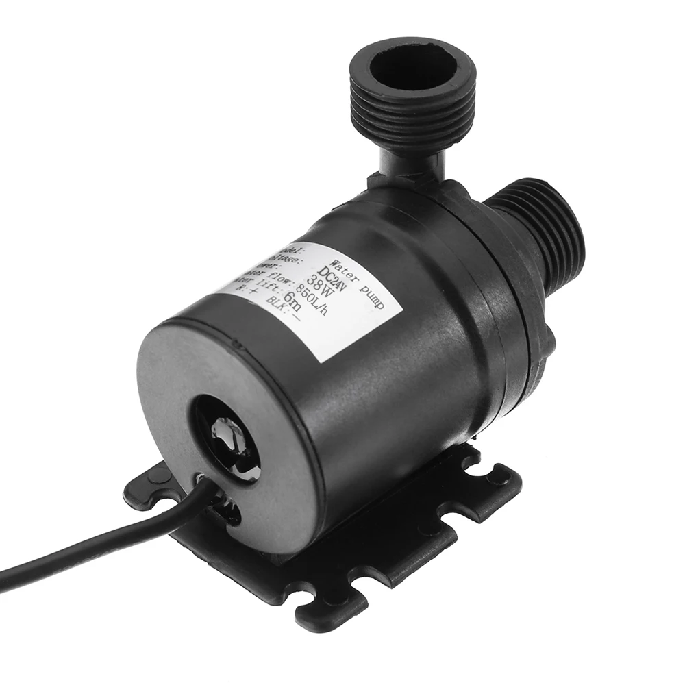 DC 12 V/24 V 800L/h, 850L/h компактный портативный погружной водяной насос для домашнего сада газон водонагреватель циркуляции