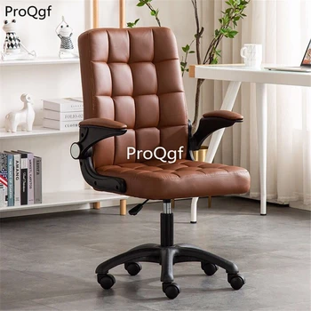 

Ngryise comfortable turn around chair grid style leather material