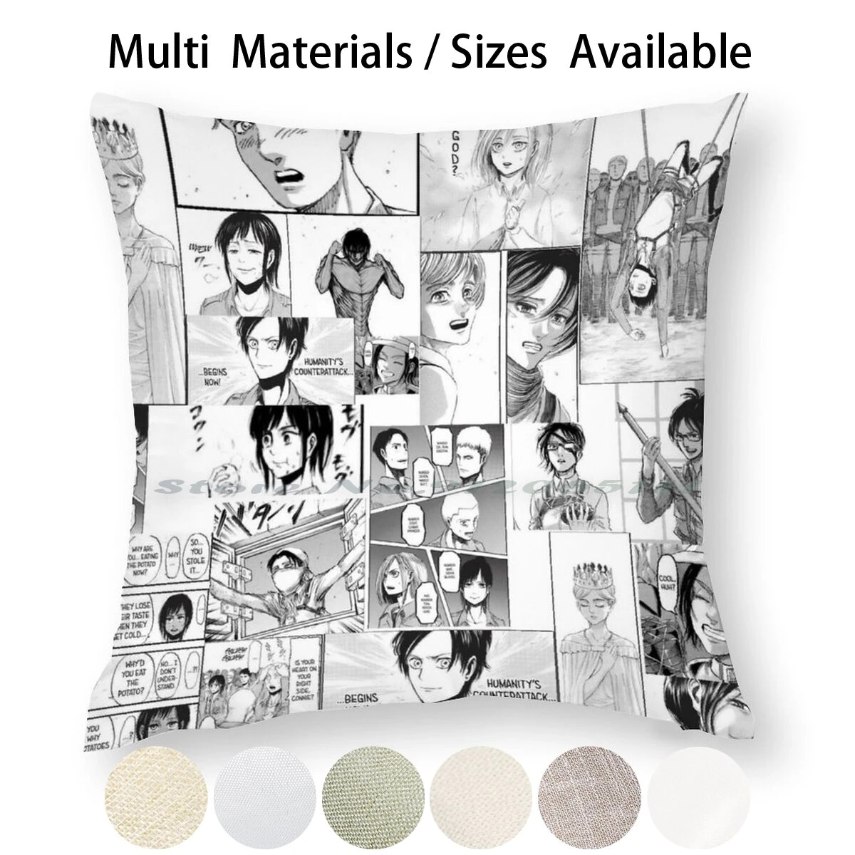 Attack On Titan Manga Panels Pillow Case Throw Pillow Cover Cotton Linen Flax Attack On Titan Shingeki No Kyojin Anime Manga Pillow Case Aliexpress Attack On Titan Manga Panels Pillow Case Throw Pillow Cover Cotton Linen Flax Attack On Titan Shingeki No Kyojin Anime Manga Pillow Case Aliexpress