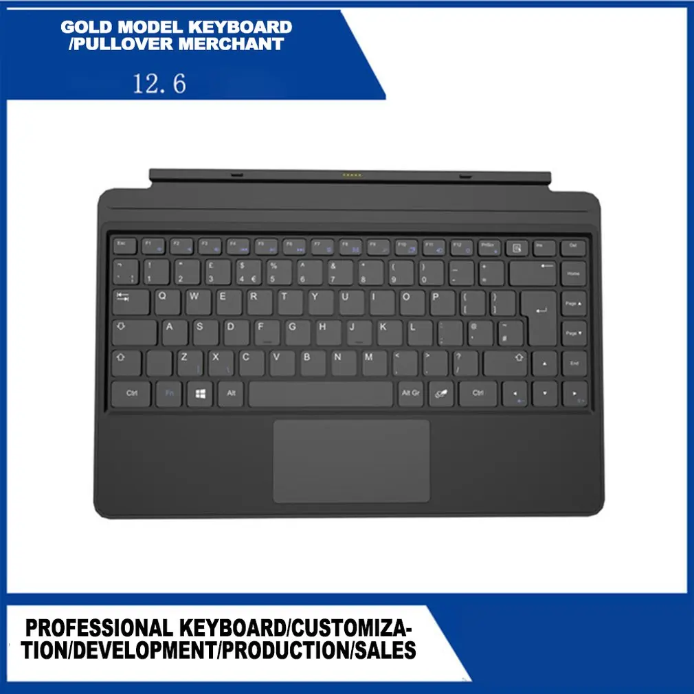 

12.6 Inch Tablet Keyboard Leather Keyboard Microsoft Ultra-Thin Leather Keyboard Computer Accessories