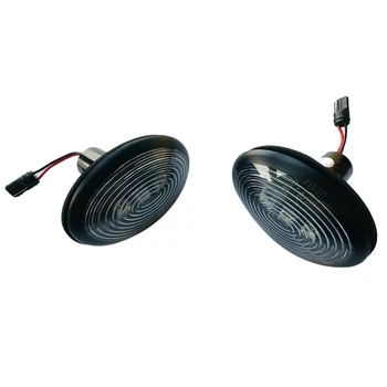 

Car Turn Signal Light,LED Side Marker Lights for BMW Mini COOPER R56 Smoked Amber