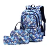 Hot Girl Geometric Printed Primary Junior High School Bag Waterproof Large Backpack Kids Bookbag Set Student Satchel Mochila 6