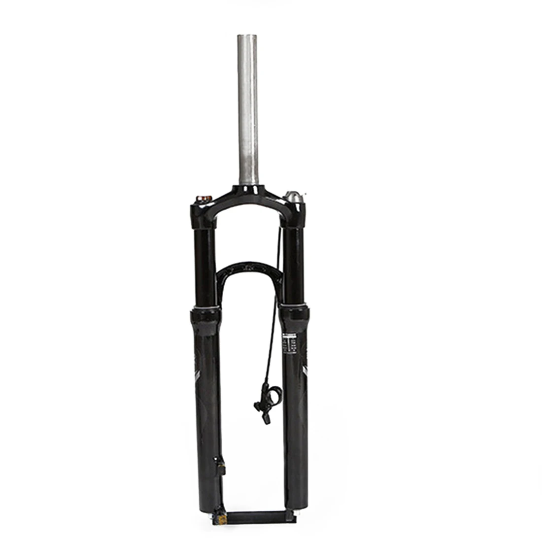 

29 Inches Aluminium Alloy Mountain Bike Shoulder Control Wire Suspension Front Fork - Grey Logo
