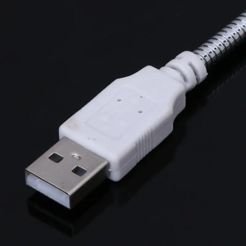 Мини USB2.0 Настольный вентилятор Красочный Светодиодный свет Гибкая длинная рука USB охлаждения Ventilateur для ноутбук, лэптоп, компьютер USB гаджеты