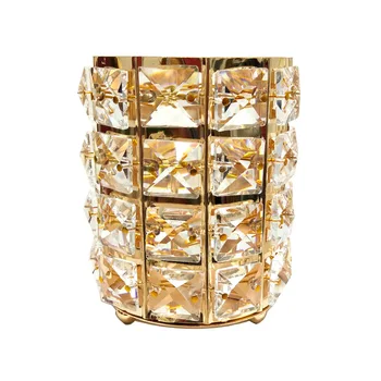 

Dropship 1PC Makeup Brushes Pen Holder Empty Holder Cosmetic Brush Bag Make Up Tools Crystal Makeup Brushes Organizer Brush Box