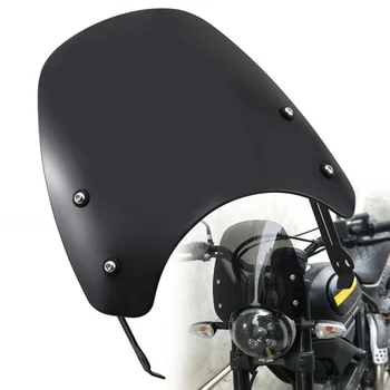 

Front Windscreen Windshield With Mounting Bracket Motorcycle Accessories Wind Deflector For Ducati Scrambler 2015-2019 Models