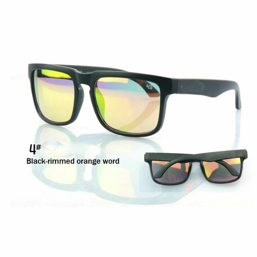 Ken Block, солнцезащитные очки для вождения, мужские очки, для вождения, светоотражающее покрытие, квадратные, классические, для велоспорта, спортивные, ретро, солнцезащитные очки, UV400, очки