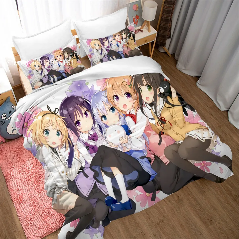 

Sexy Lovely Girls Bedding Set Is The Order A Rabbit Duvet Cover 3D Print Cartoon Anime Bed Line For Kids Teen (No Sheets)