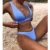 New Sexy Bikini 2021 Solid Swimsuit Women Swimwear Push Up Bikini Set Brazilian Bathing Suit Summer Beach Wear Swimming Suit XL 1