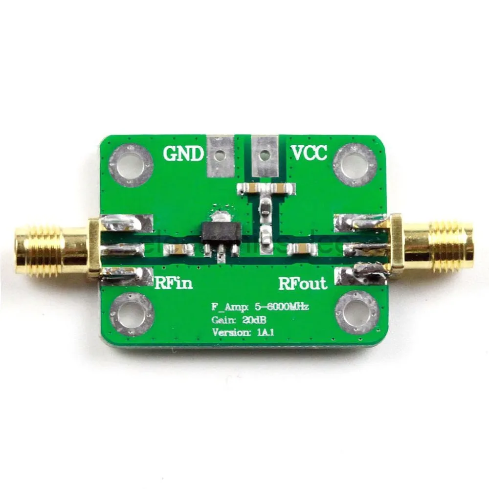 1 шт. 5 M-6 GHz Gain 20dB RF ультра-Широкополосный усилитель мощности
