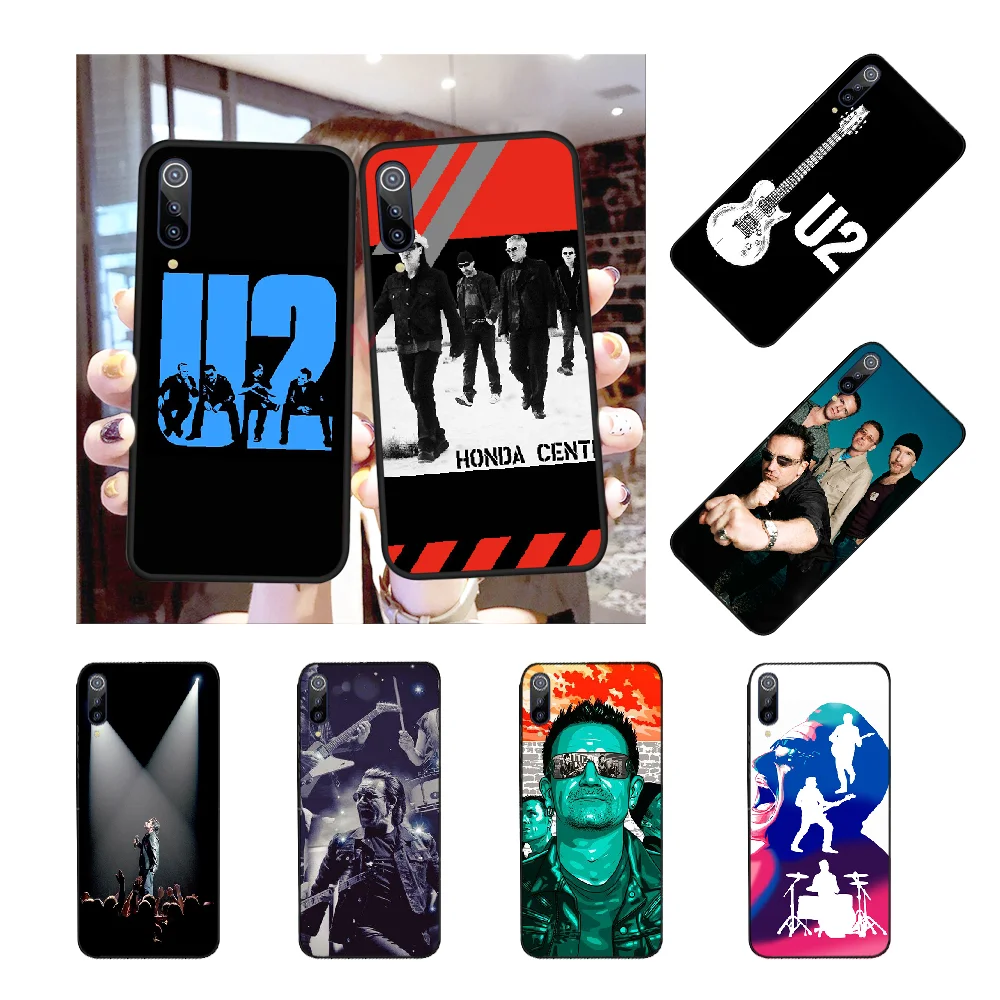 NBDRUICAI U2 Боно края ТПУ Черный чехол для телефона Корпус Redmi Note 8 8A 7 6 6A 5 5A 4 4X 4A Go Pro Plus