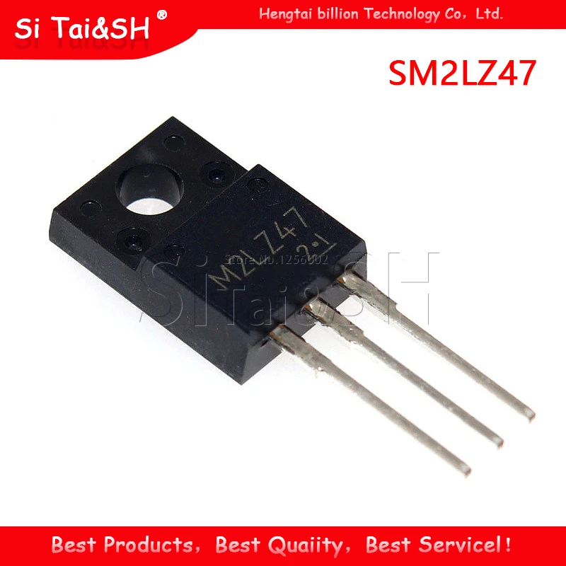 10PCS SM2LZ47 TO-220F M2LZ47 SM2LZ47A ZU-220 TRIAC TO220F 2A 800V Neue