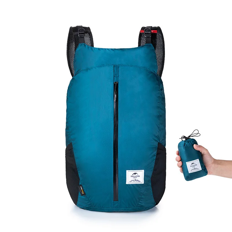 Water Resistant Sports Bag Lightweight Running Bag Folding Pack Backpack 25L Capacity