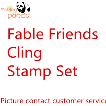 

JC092 Fable Friends Metal Cutting Dies And stamp for Scrapbooking Card Album Making Stencil Metal Die Cut Dies and Stamps Sets