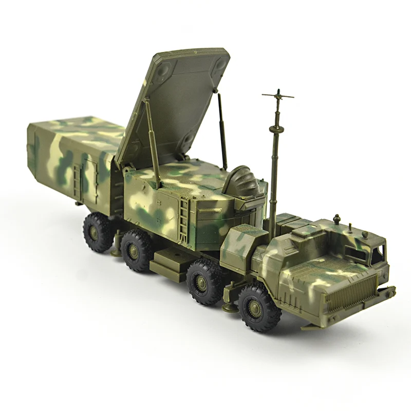 1/72 4d сборная Военная S-300 система баллистических ракеток SA-10 Grumble RT-2PM Topol Diecasts модель грузовика набор строительных игрушек - Цвет: s-300 C green