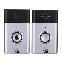 Best Price Wireless Intercom Doorbell Home Voice Intercom Doorbell Support Two-Way Intercom Professional Penetration;