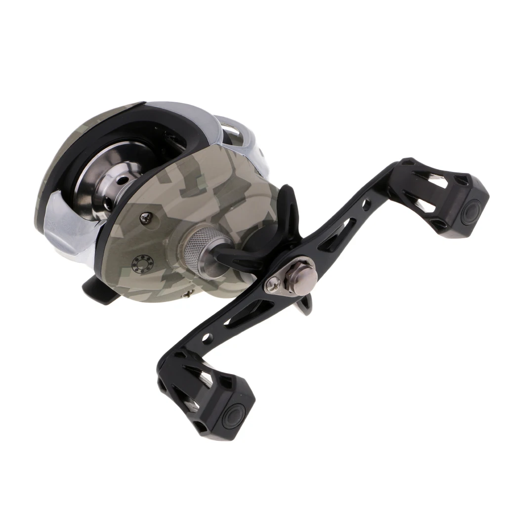 Катушка baitcasing магнитный тормоз 7,3: 1 Baitcaster морской или пресной воды высокотехнологичные инновации Baitcast Катушки