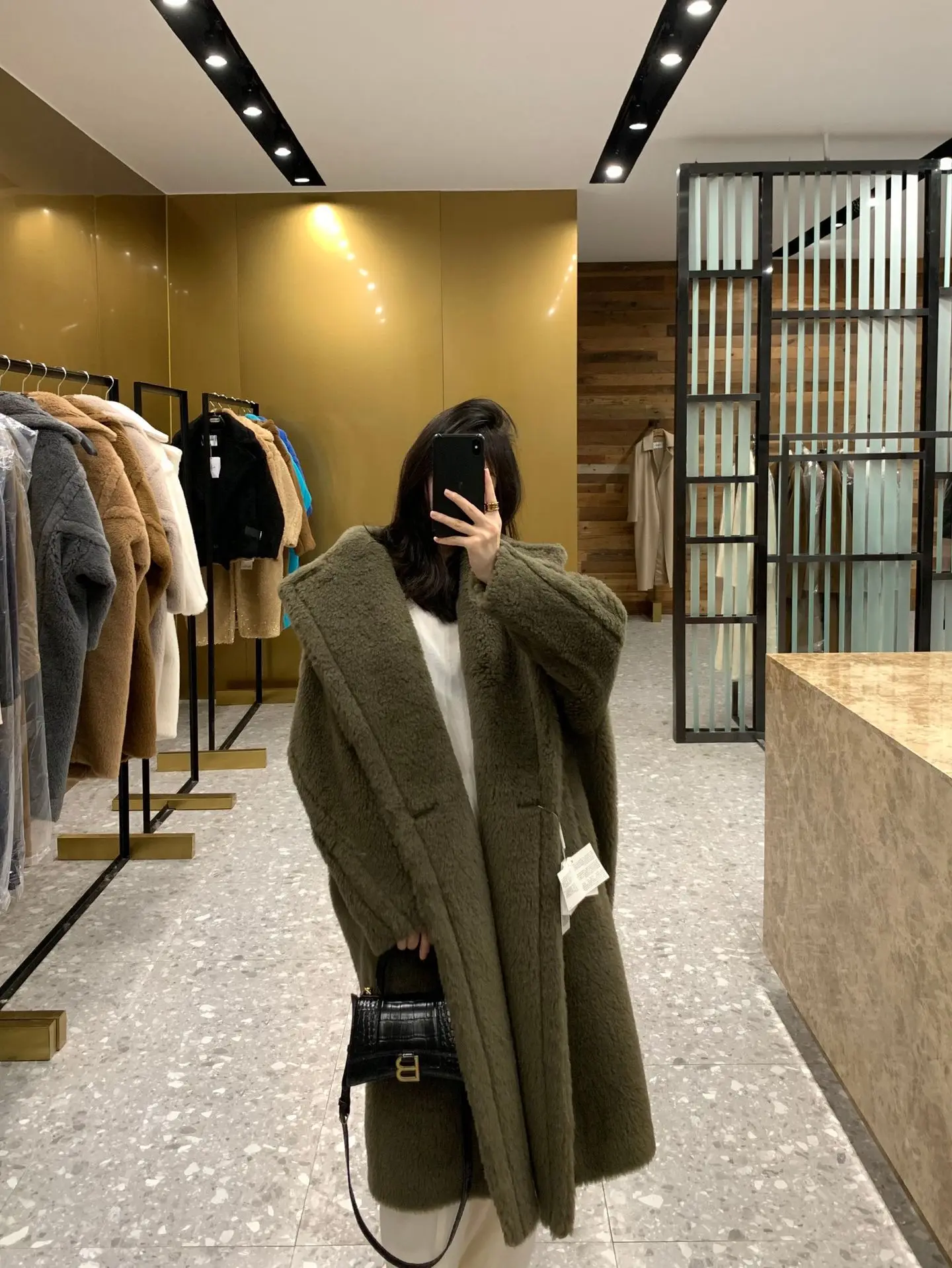 Teddy Bear Coat Fur Coat Teddy Alpaca Profile Wool Female Same paragraph Correct Version Real Fur Coat Outwear
