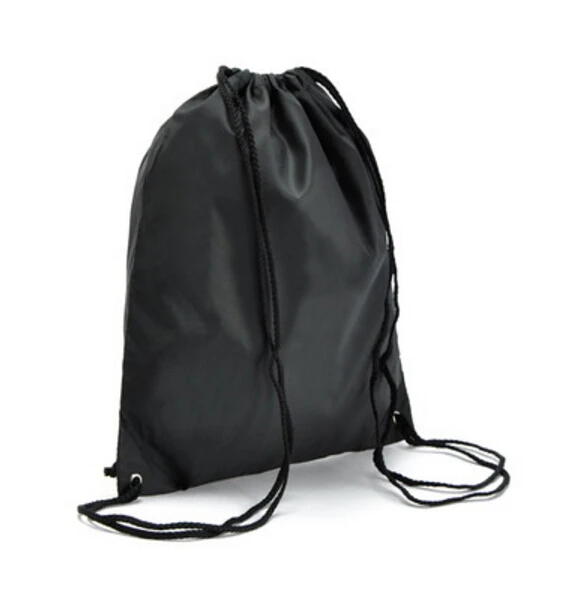 Зеленый Новая струнная сумка с завязками на спине Cinch Sack Спортивная вместительная сумка школьная сумка для спортивной обуви - Цвет: Зеленый