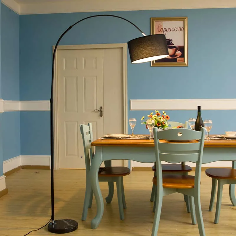 Напольный светильник, цветной напольный светильник, большой напольный светильник для гостиной, Настольный светильник, металлический светильник